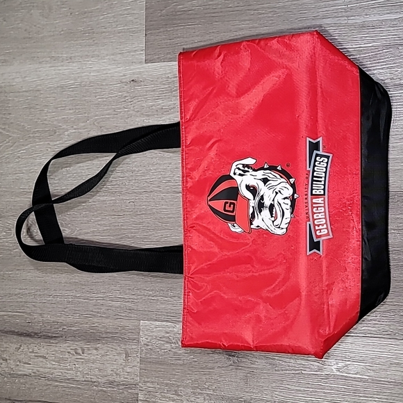 Vintage University of Georgia Bulldogs Cooler Bag - Picture 1 of 12